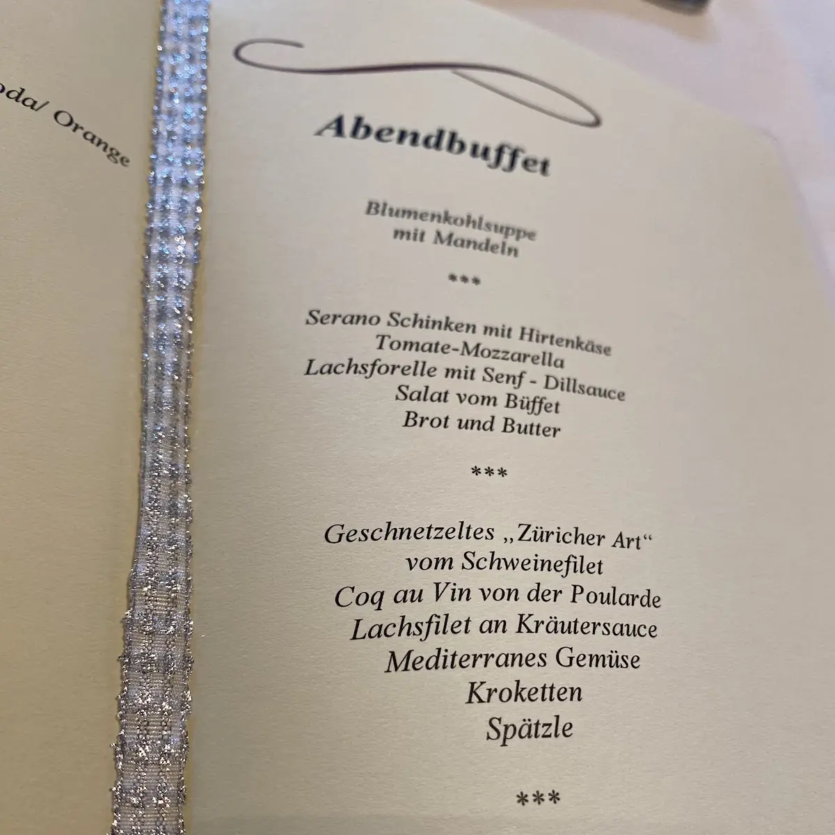 Speisekarte photo 2