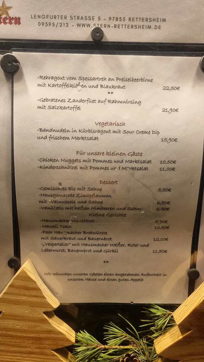 Speisekarte photo 2