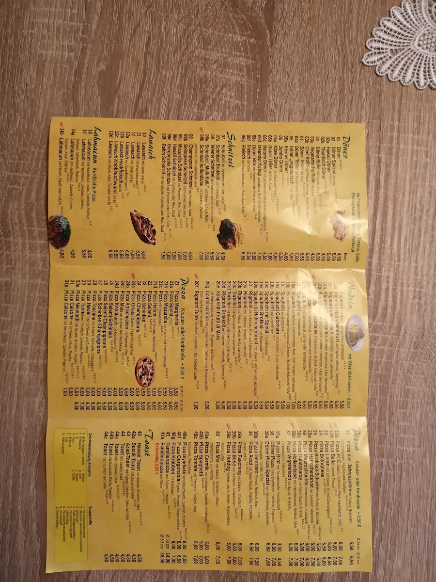 Speisekarte photo 2