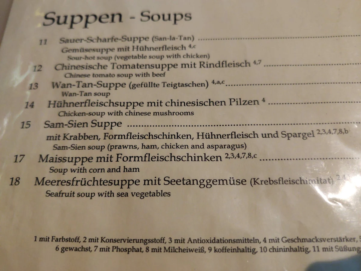 Speisekarte photo 3