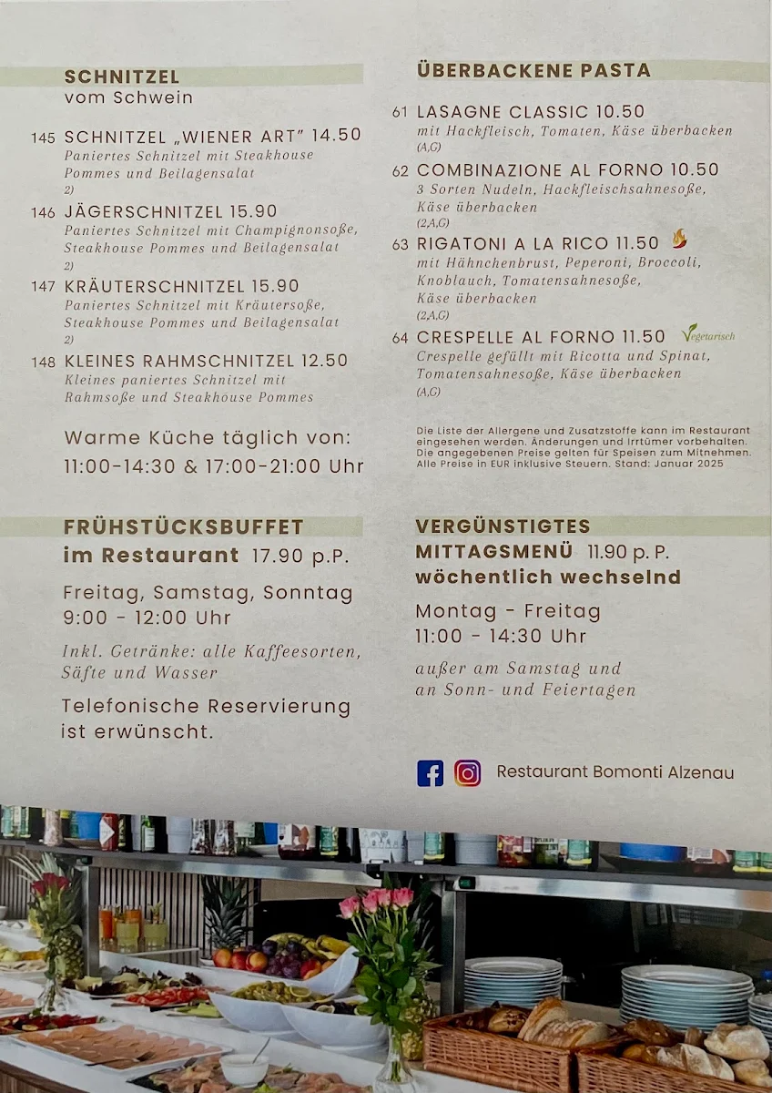 Speisekarte photo 1
