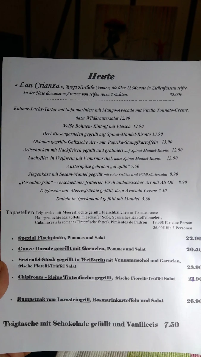 Speisekarte photo 1