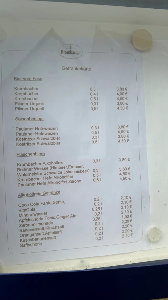 Speisekarte photo 2