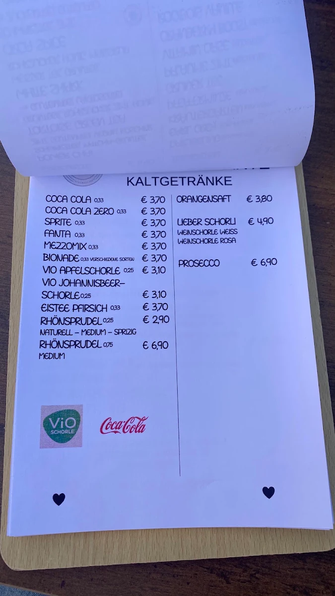 Speisekarte photo 5