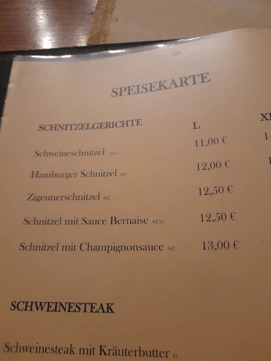 Speisekarte photo 1
