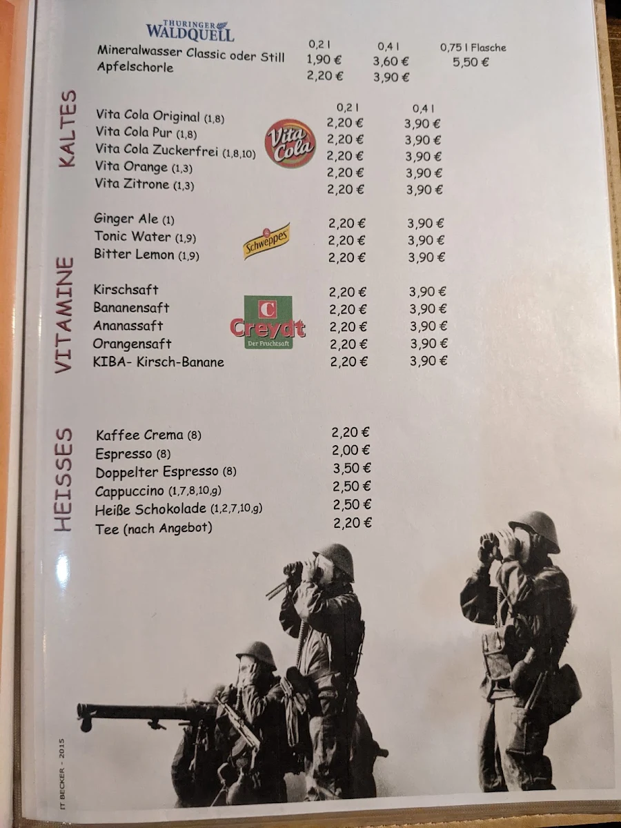 Speisekarte photo 5