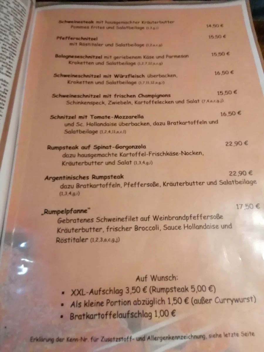 Speisekarte photo 7