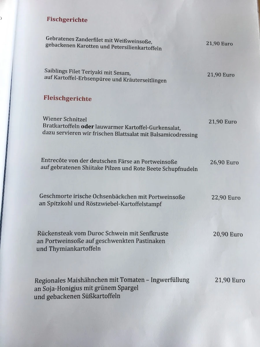 Speisekarte photo 7