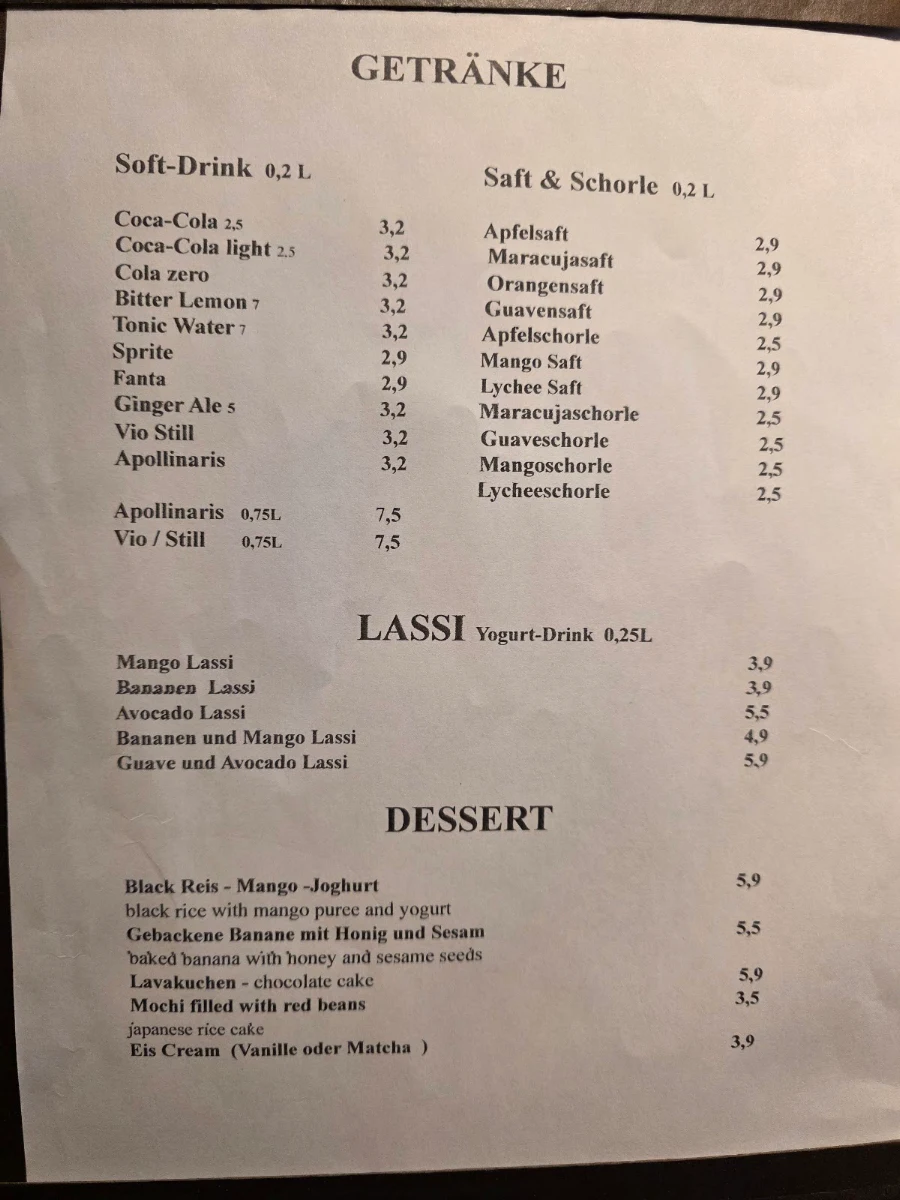 Speisekarte photo 1