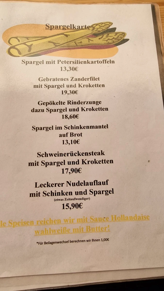 Speisekarte photo 3