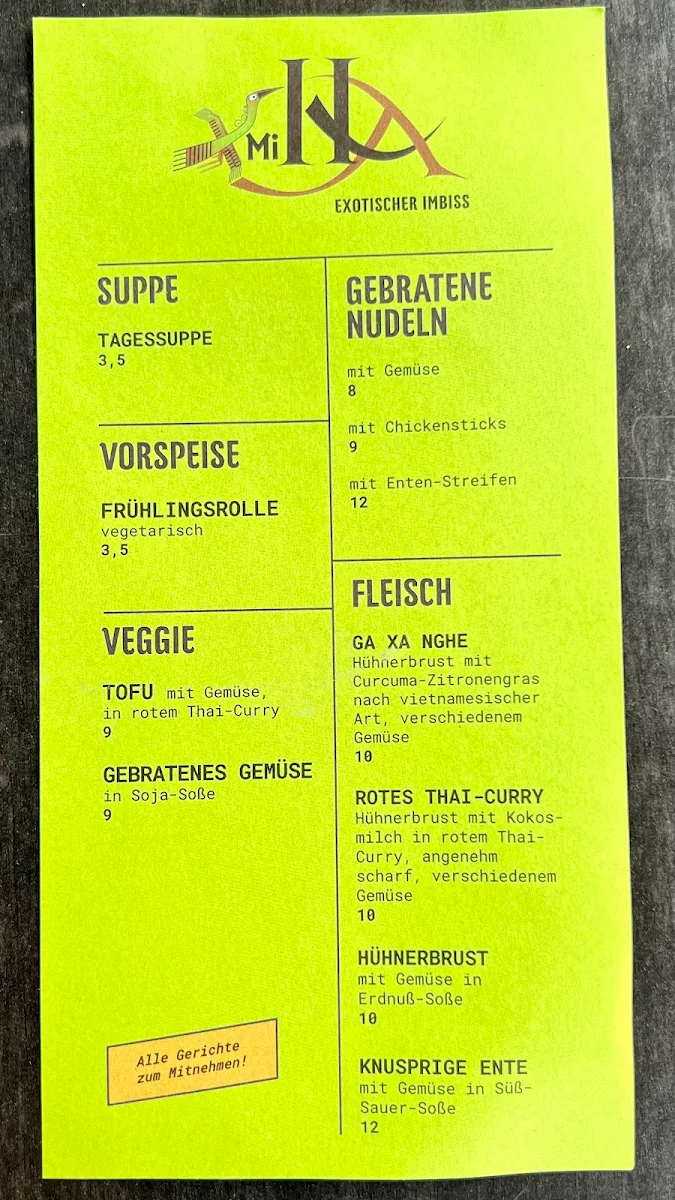 Speisekarte photo 2