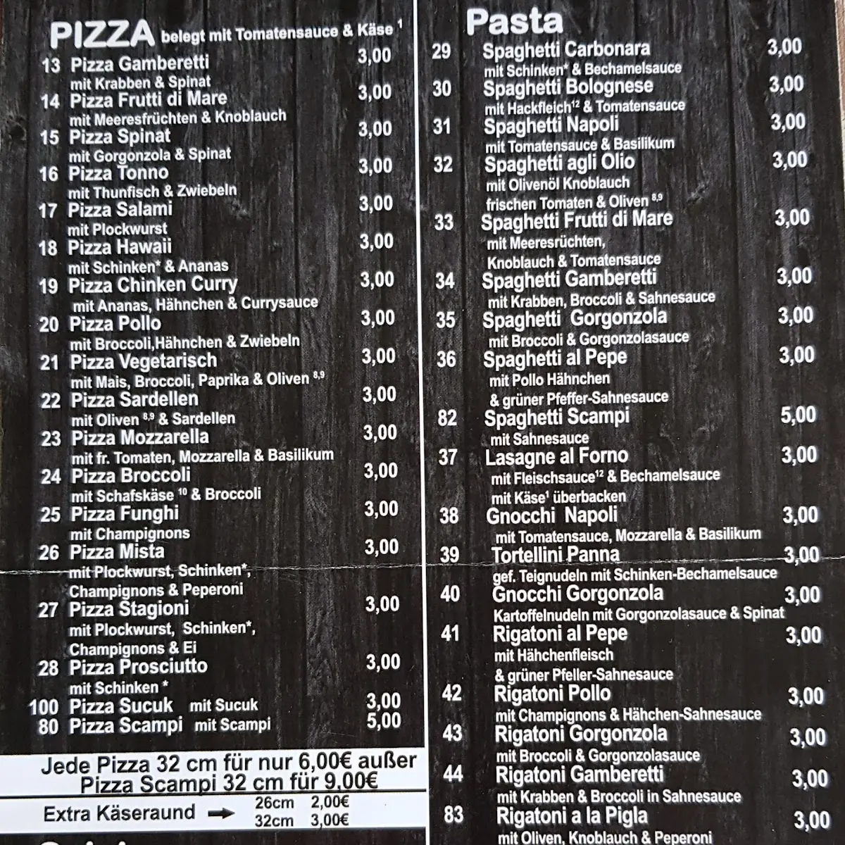 Speisekarte photo 3