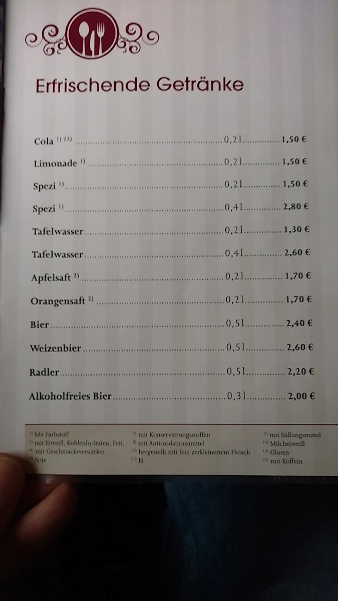 Speisekarte photo 2