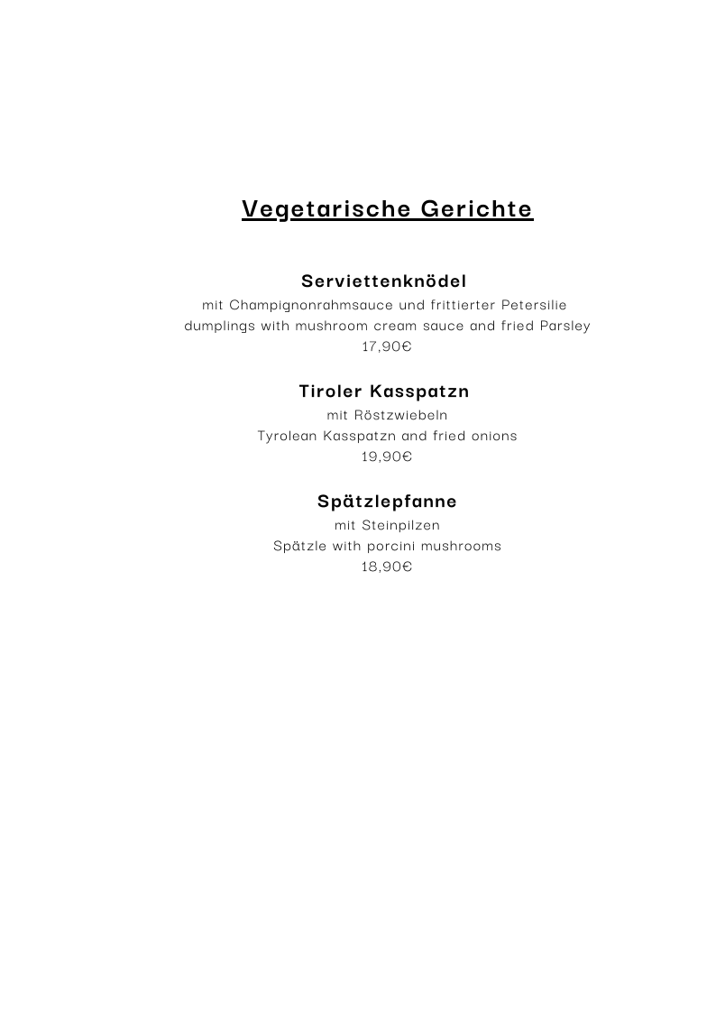 Speisekarte photo 7