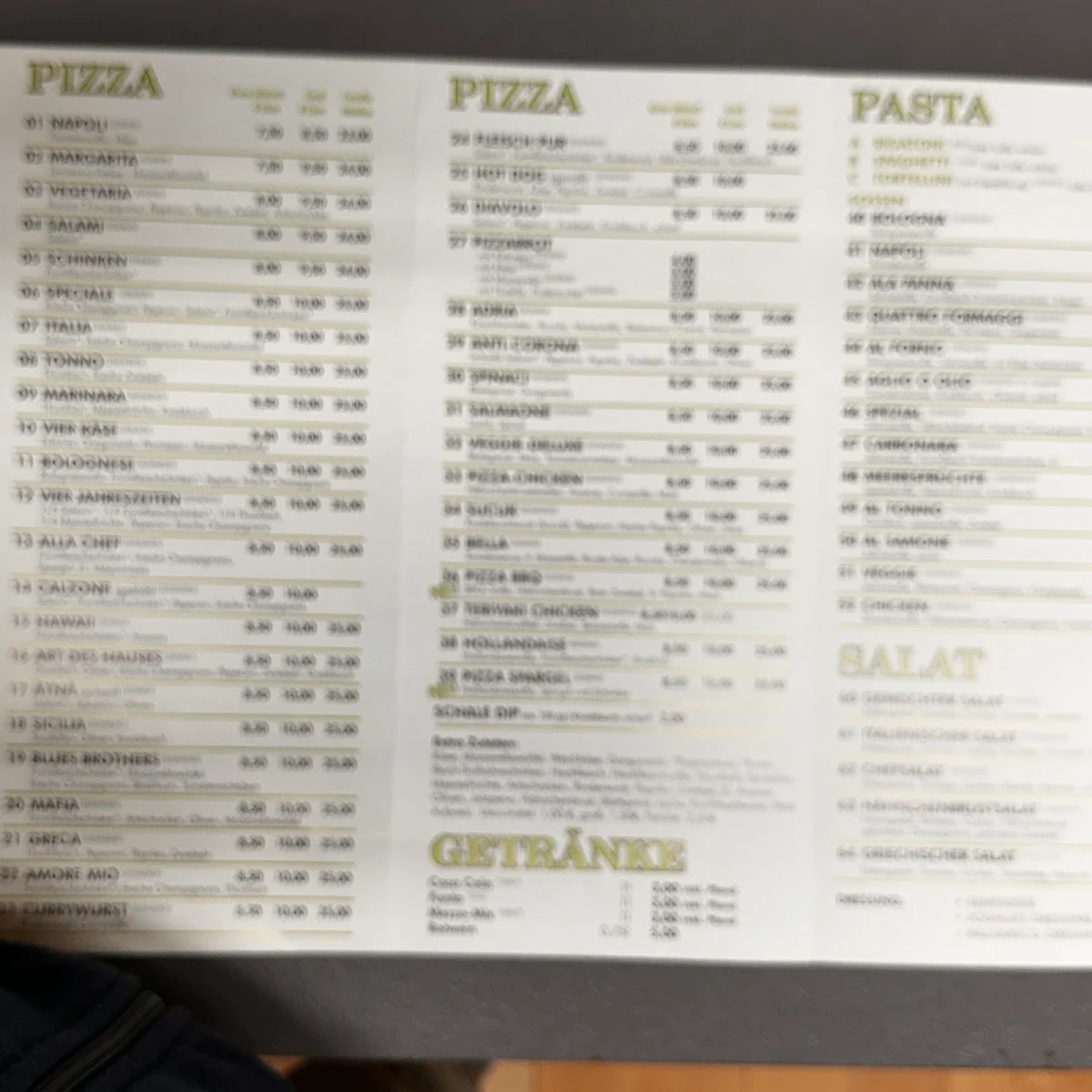 Speisekarte photo 8
