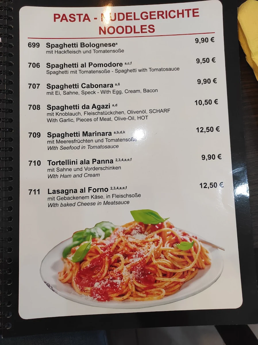 Speisekarte photo 1