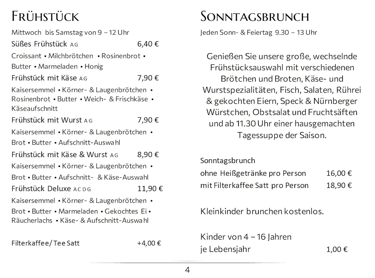 Speisekarte photo 1