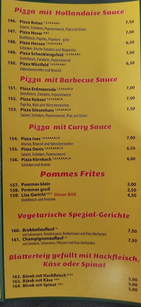 Speisekarte photo 3