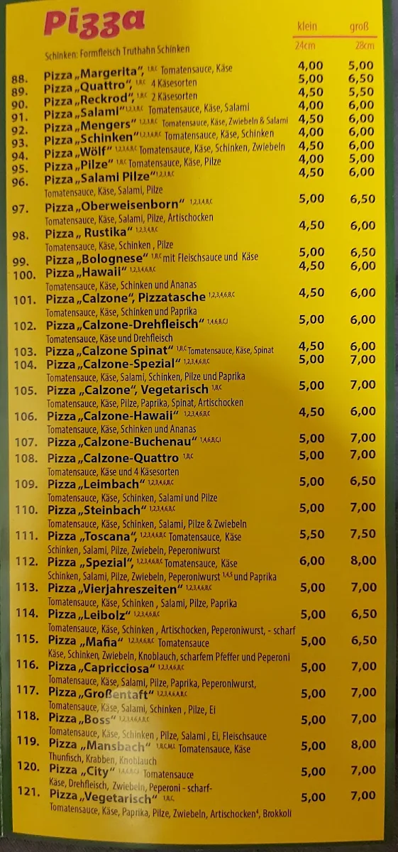 Speisekarte photo 4