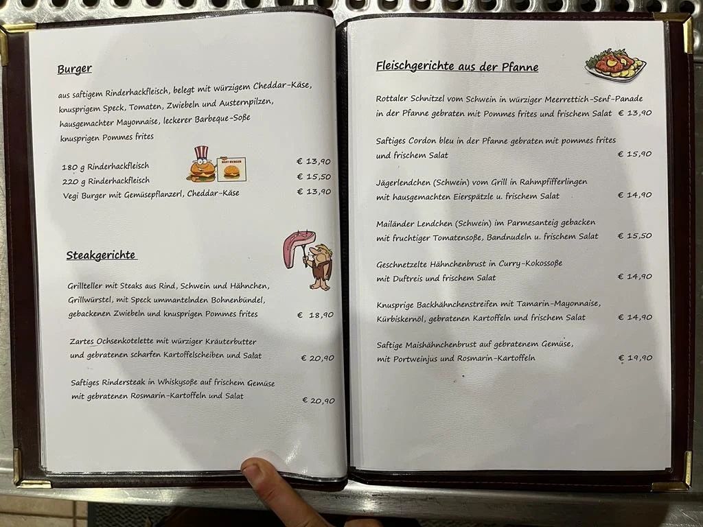 Speisekarte photo 2
