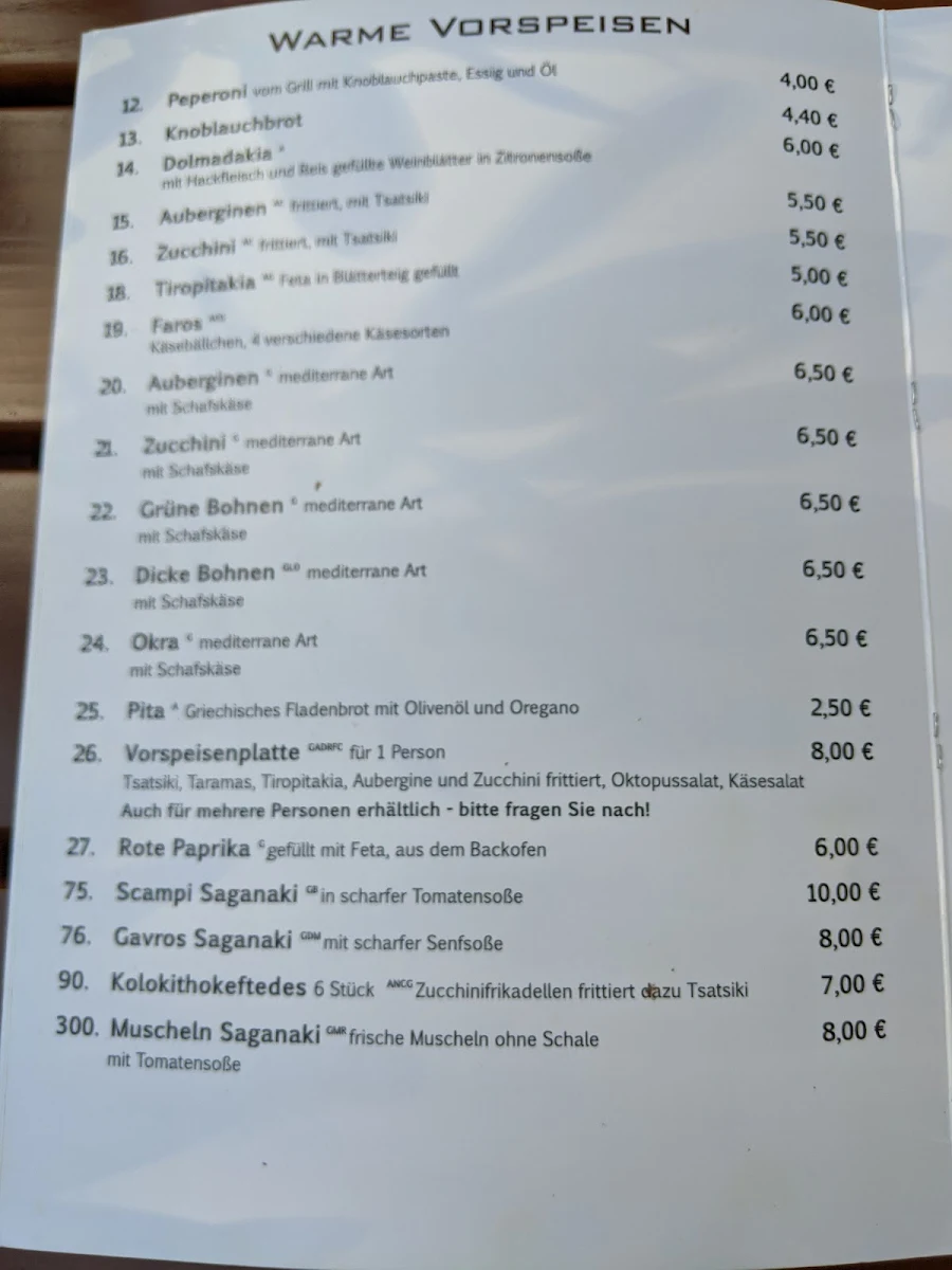 Speisekarte photo 3