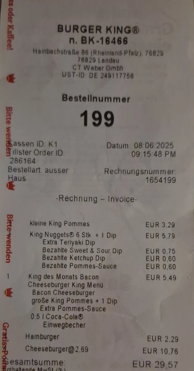 Speisekarte photo 1
