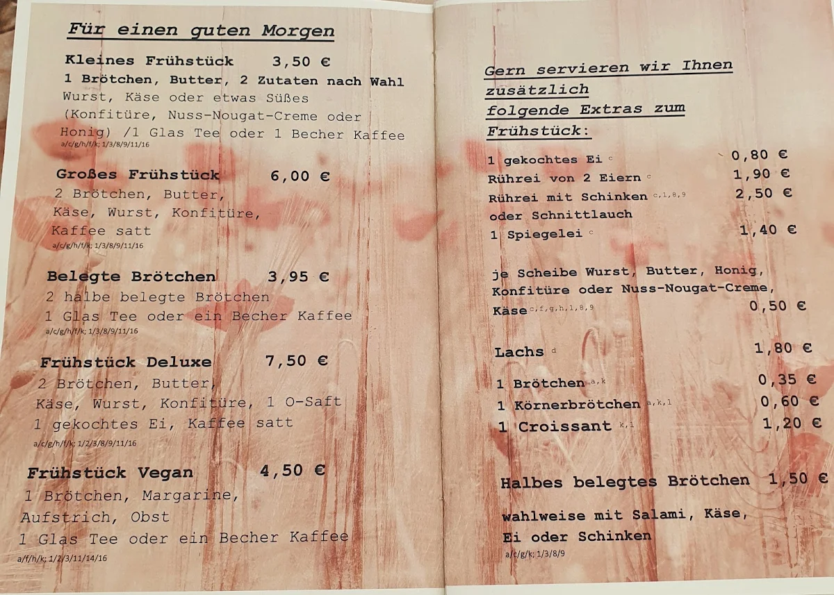 Speisekarte photo 1