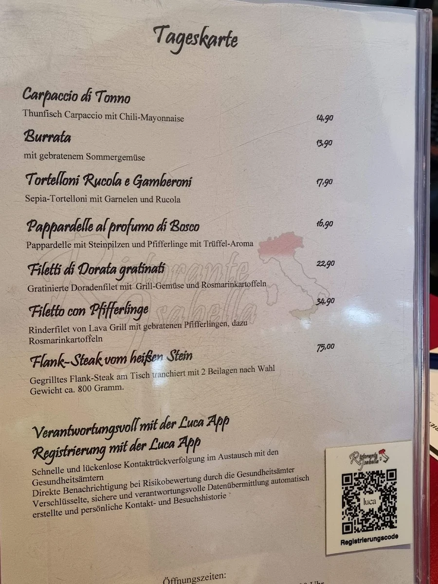 Speisekarte photo 2