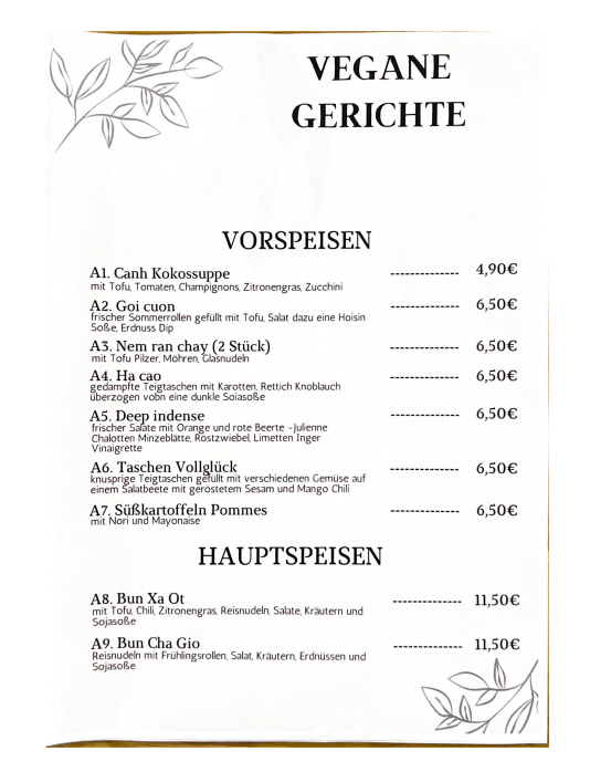 Speisekarte photo 9