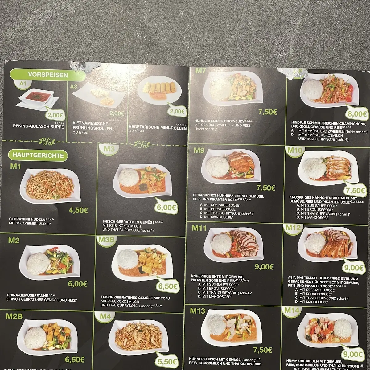Speisekarte photo 1