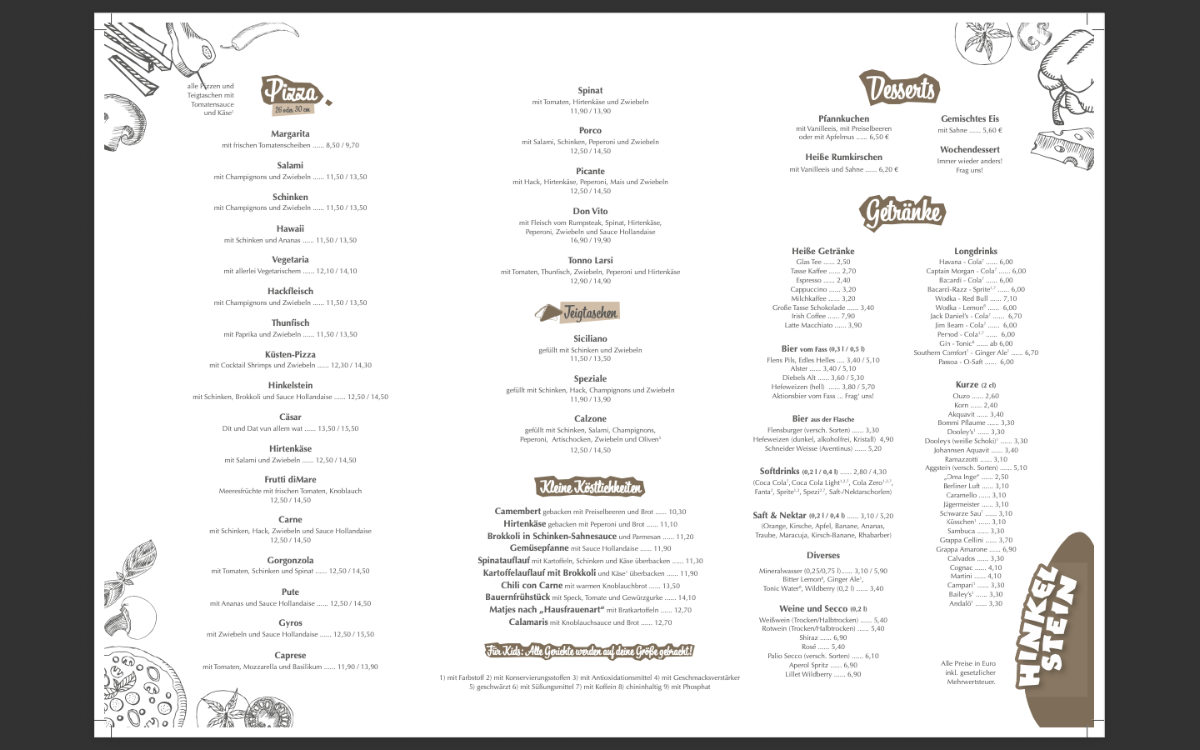 Speisekarte photo 2