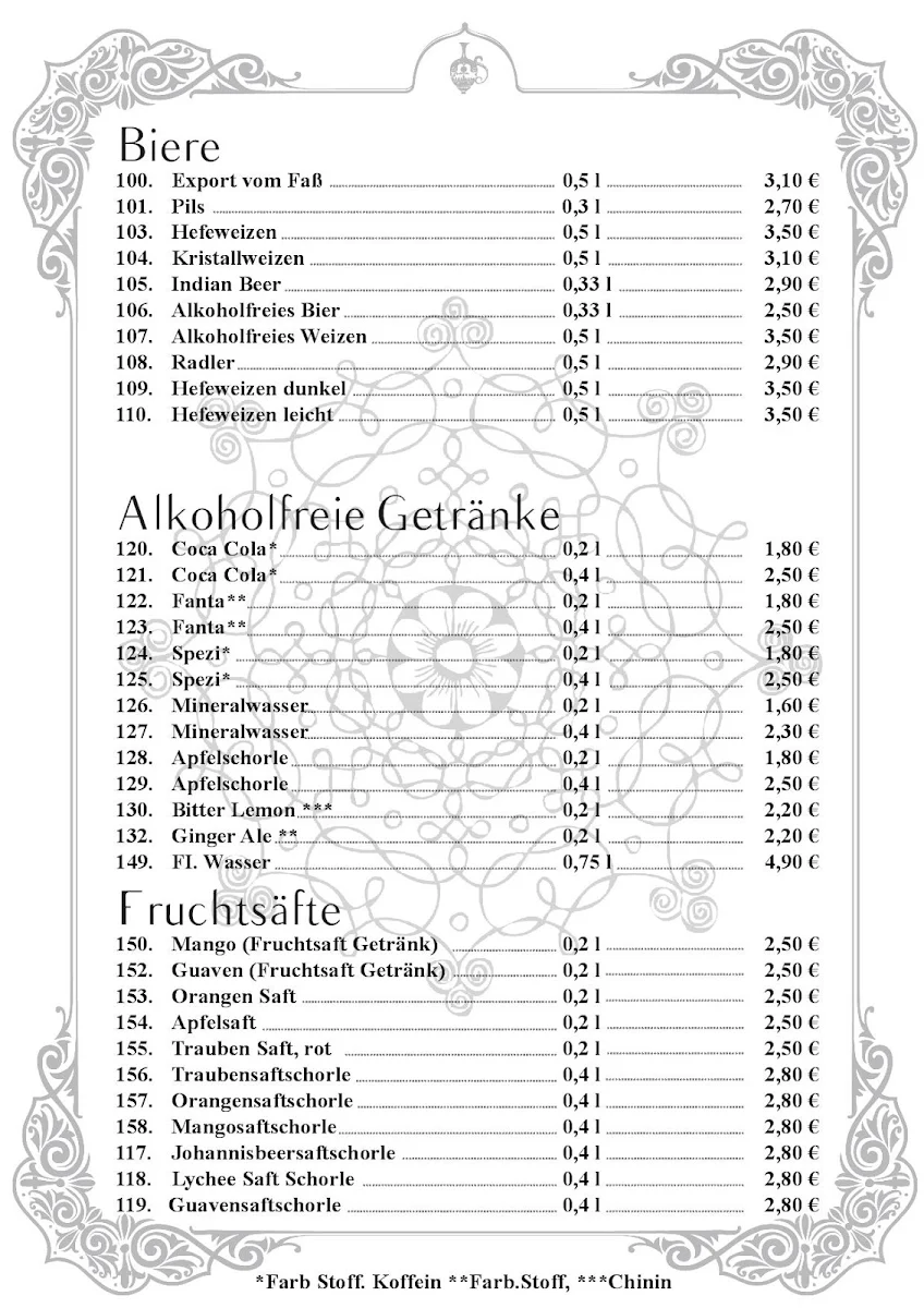 Speisekarte photo 8
