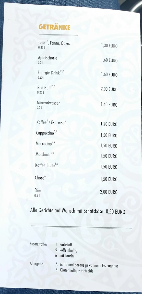 Speisekarte photo 3
