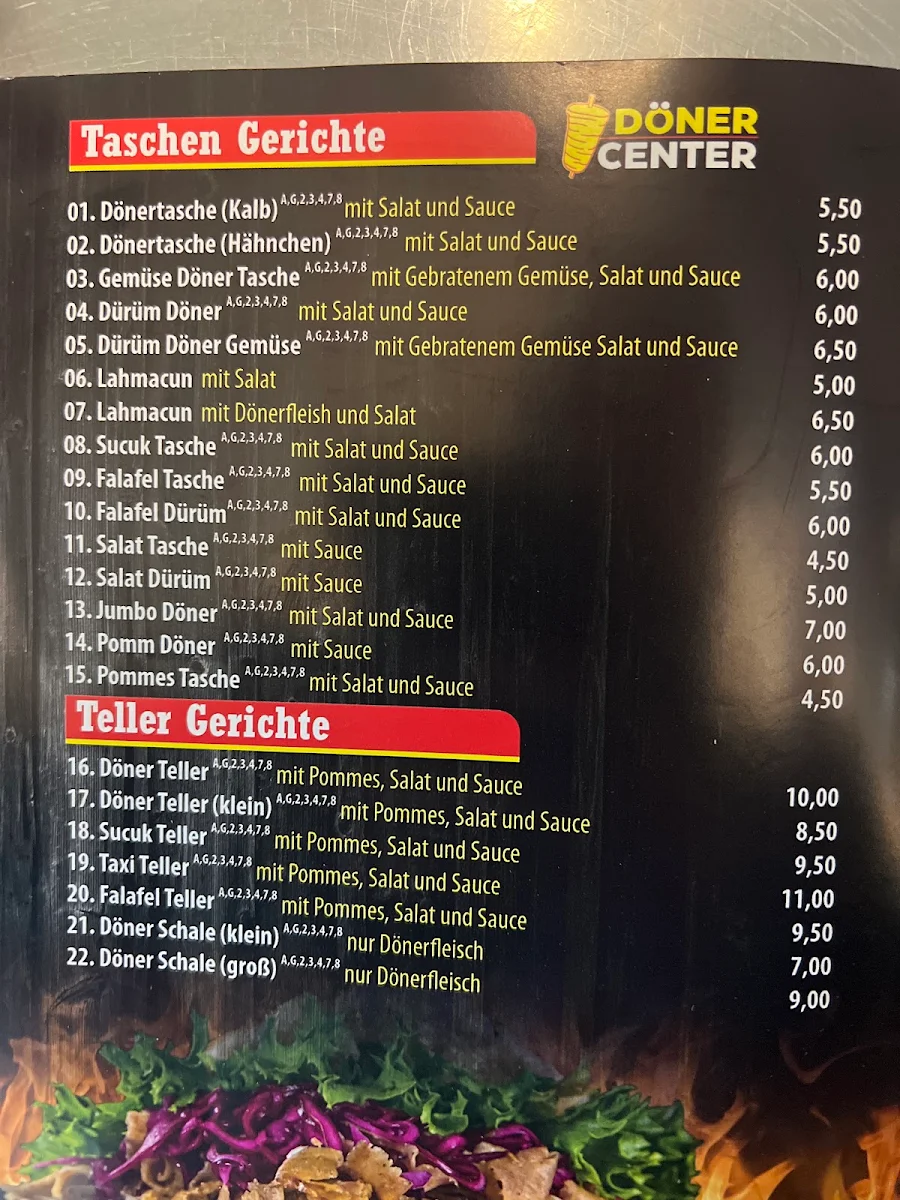 Speisekarte photo 3