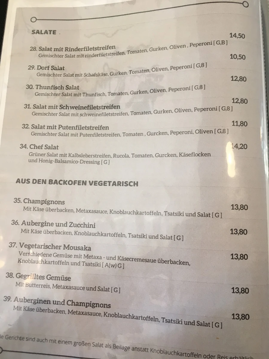 Speisekarte photo 6