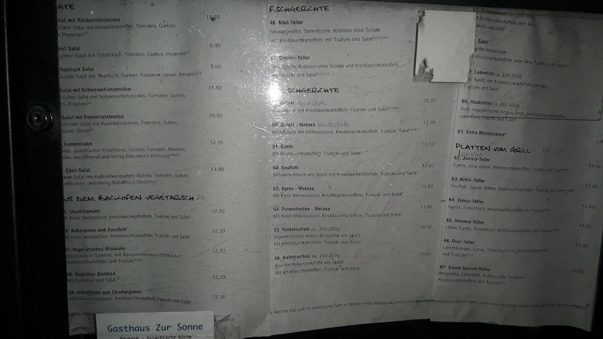 Speisekarte photo 7