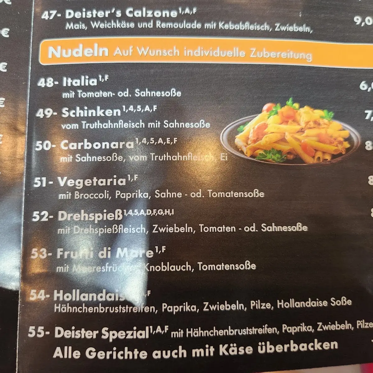 Speisekarte photo 3