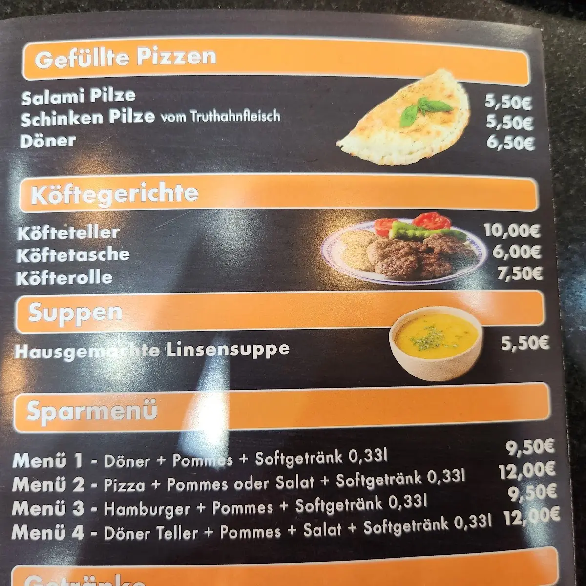 Speisekarte photo 4