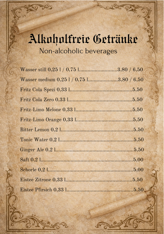 Speisekarte photo 2