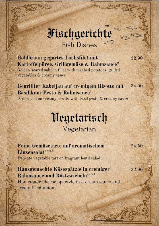 Speisekarte photo 9