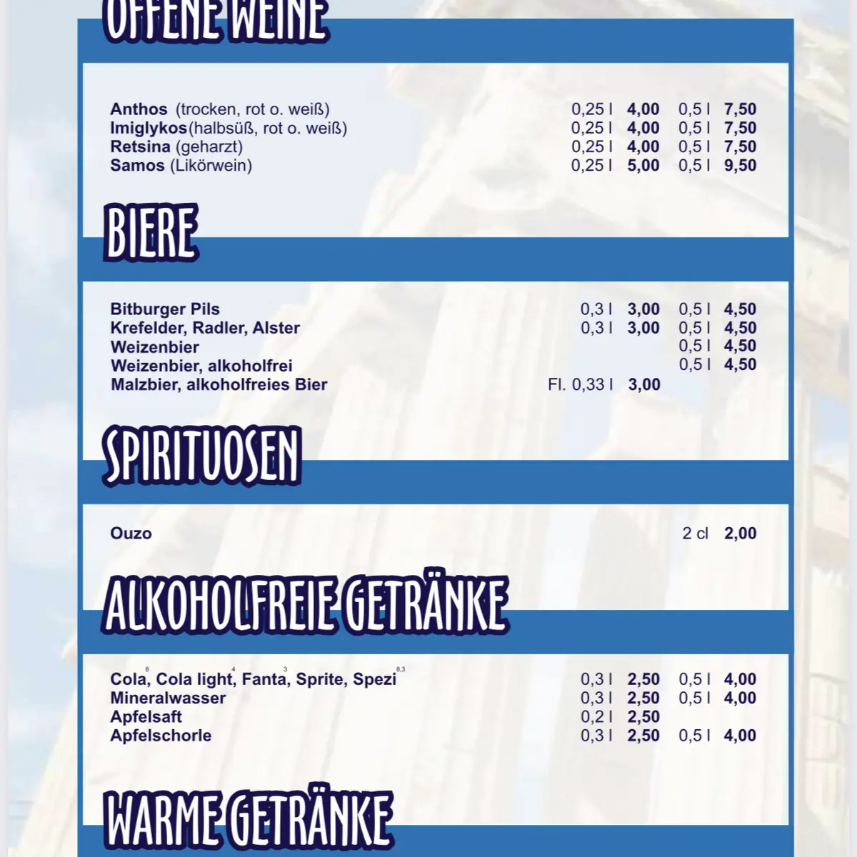 Speisekarte photo 3