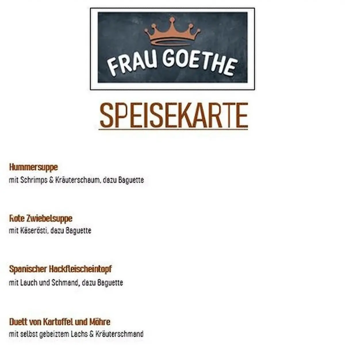 Speisekarte photo 3