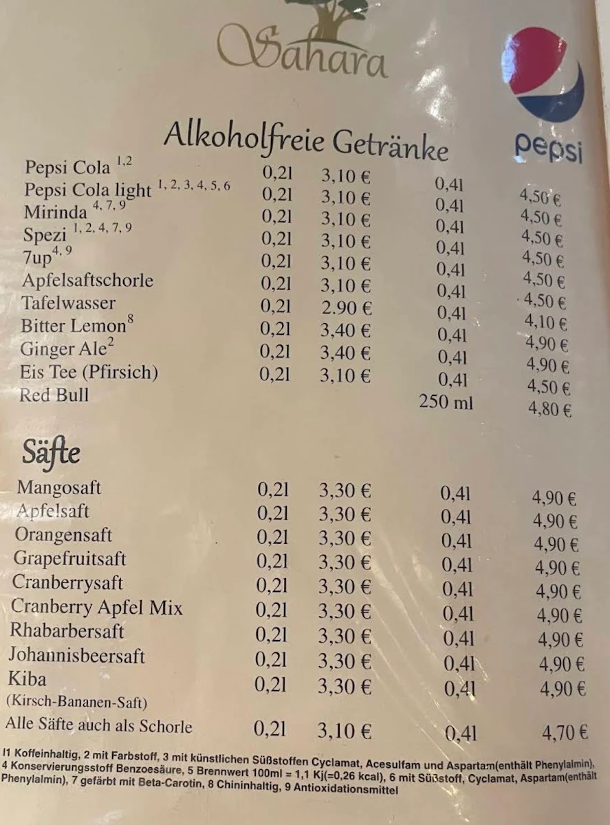 Speisekarte photo 1