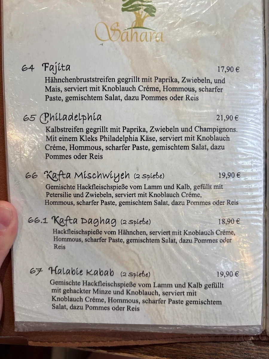 Speisekarte photo 2