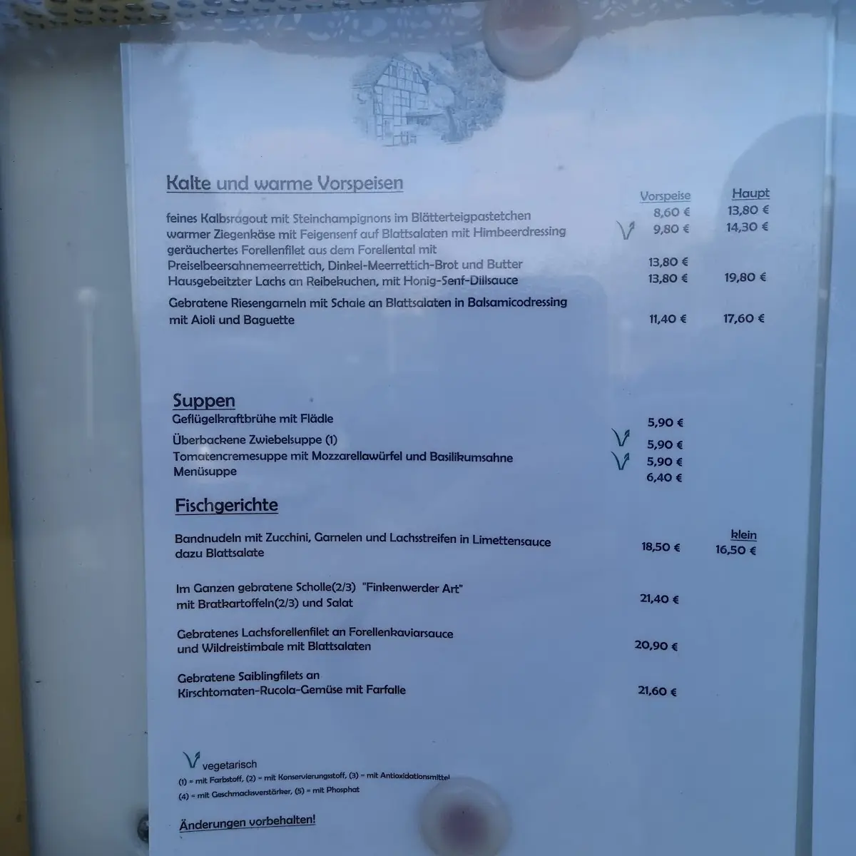 Speisekarte photo 3