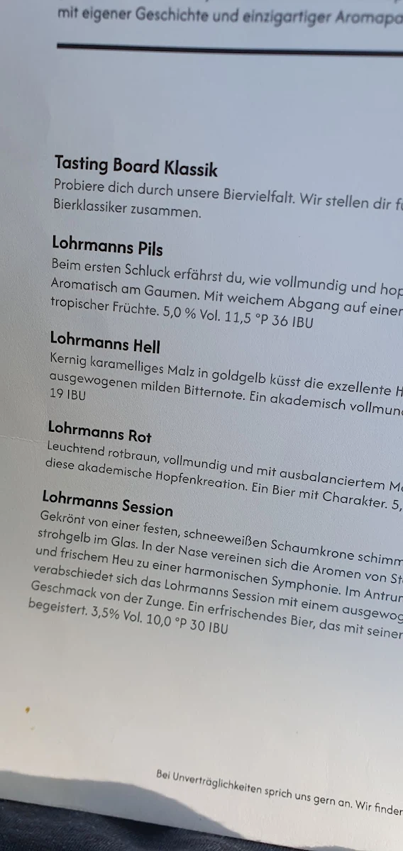 Speisekarte photo 3