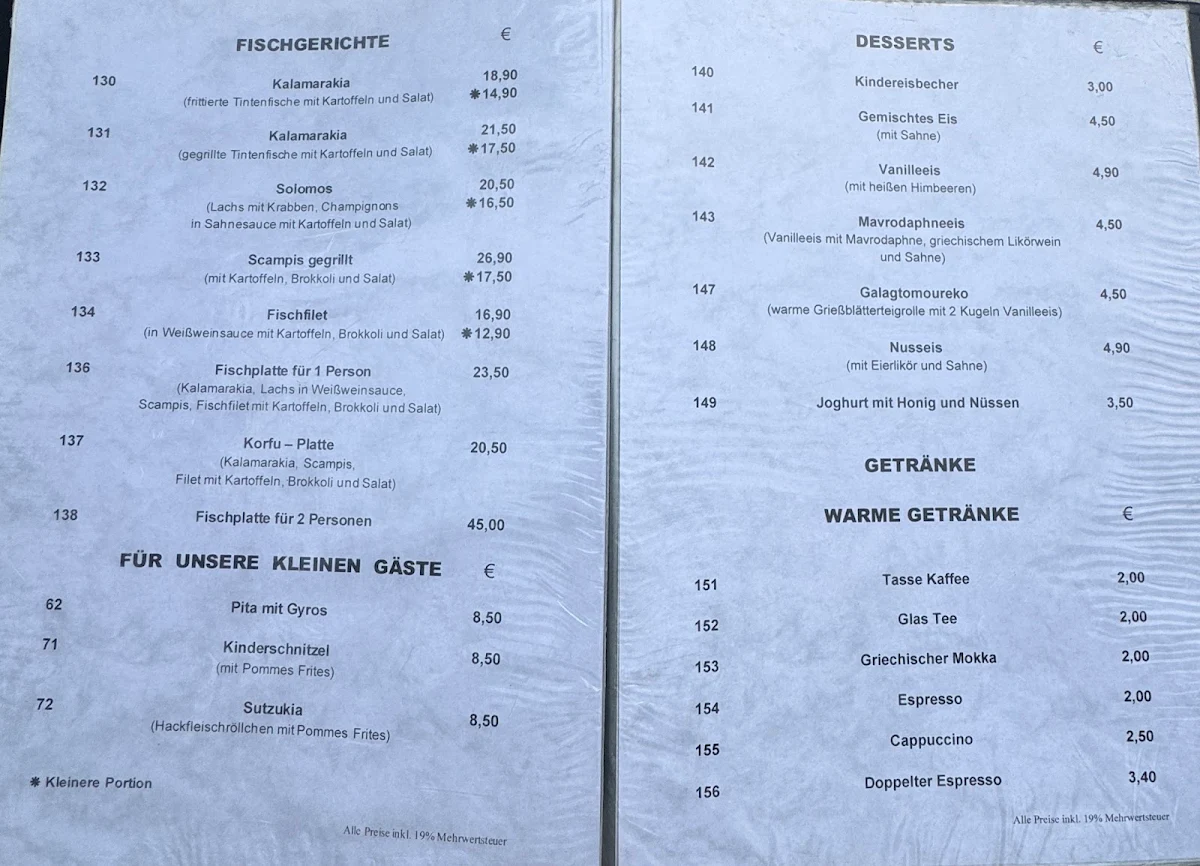 Speisekarte photo 3