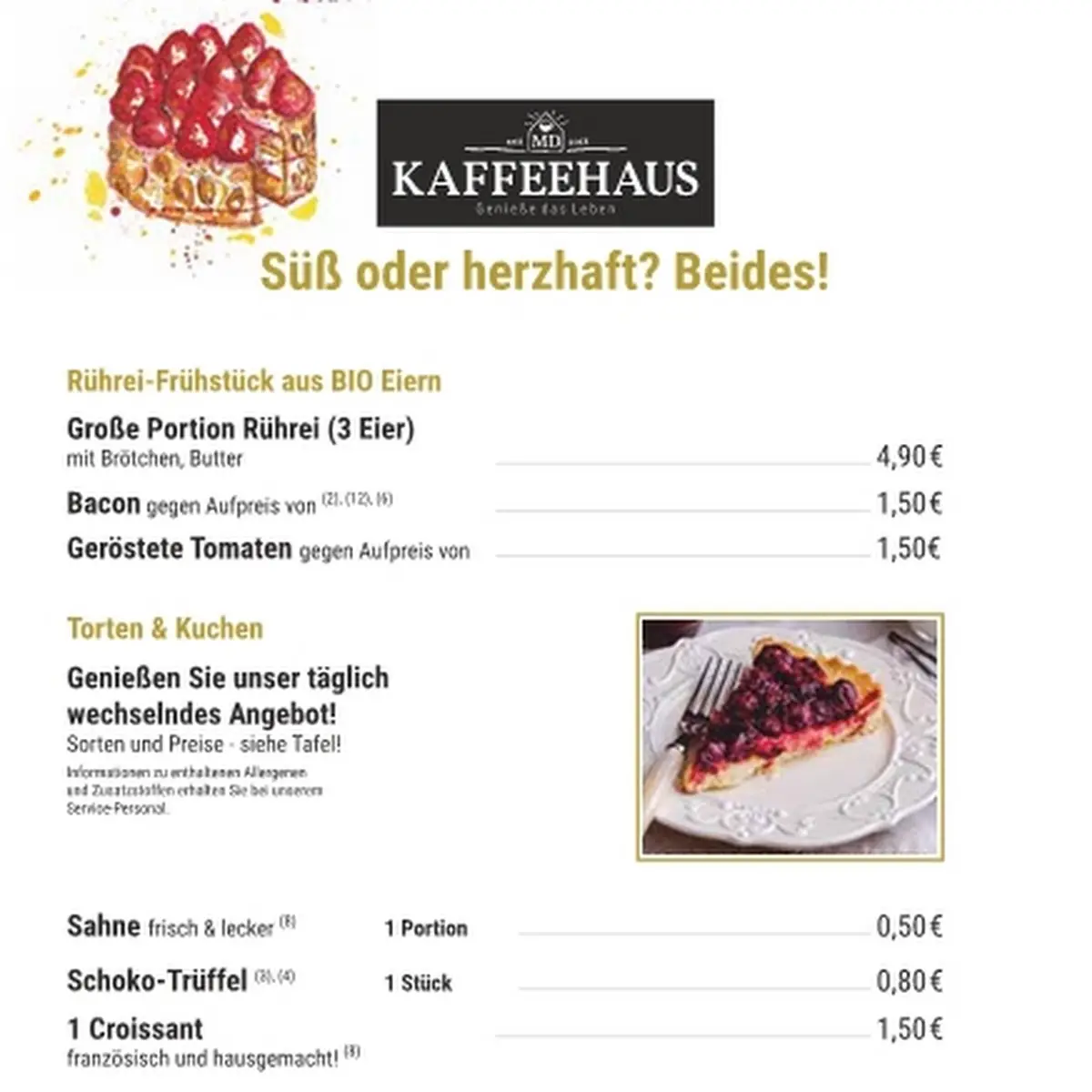 Speisekarte photo 1