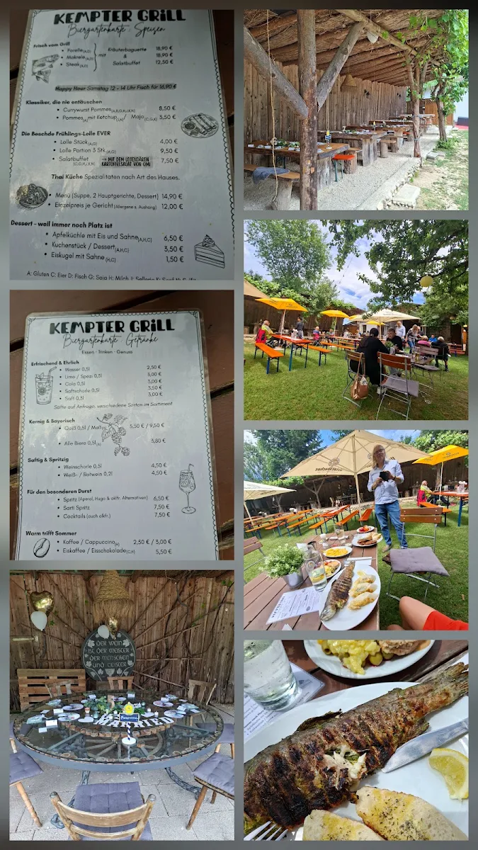 Speisekarte, Kempter Grill