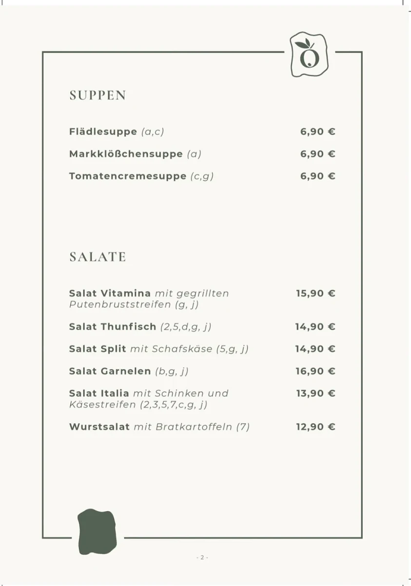 Speisekarte photo 8